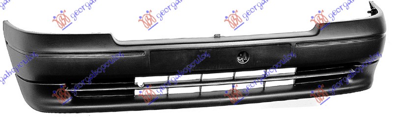 FRONT BUMPER BLACK (RN)