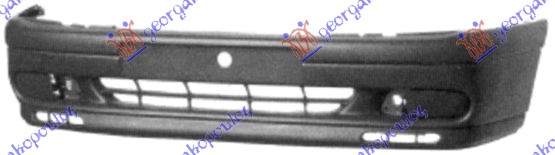 FRONT BUMPER PRIMED W.OR W/O FOG