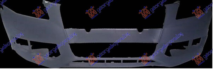 FRONT BUMPER PRIMED (W/WASHER HOLES)