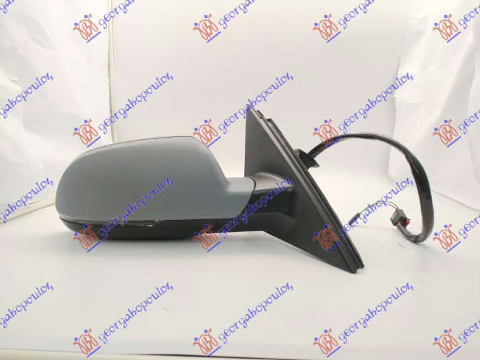 DOOR MIRROR ELECTRICAL HEATED PRIMED (W/SIDE LAMP & BLIS) 2010- (CONVEX GLASS)