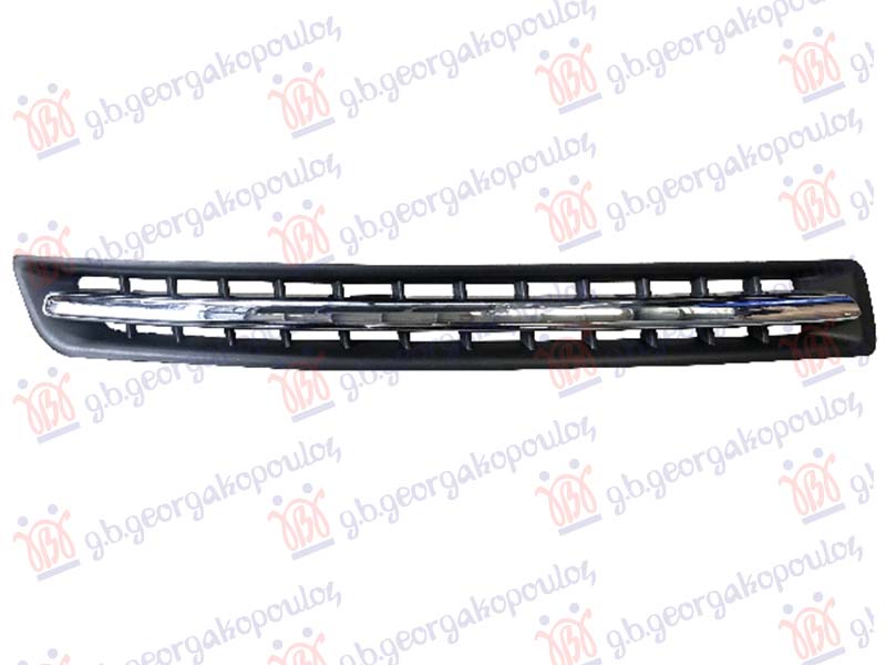 FRONT BUMPER GRILLE (W/ MOULDING CHROME) 2007-