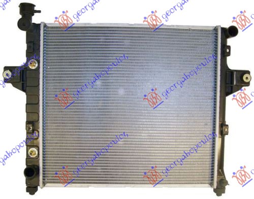 RADIATOR 4.0 PETROL AUTOMATIC (598X550) (NRF)