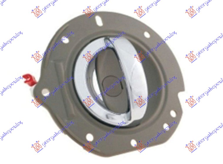 DOOR HANDLE FRONT INNER CHROME