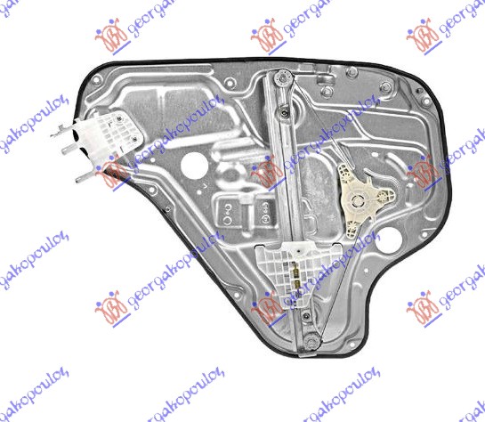 REAR WINDOW REGULATOR ELECTRICAL (W/MOTOR) (W/PANEL) (KOREA/CZECH)