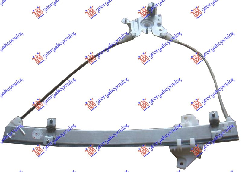 FRONT WINDOW REGULATOR ELECTRICAL (W/O MOTOR)
