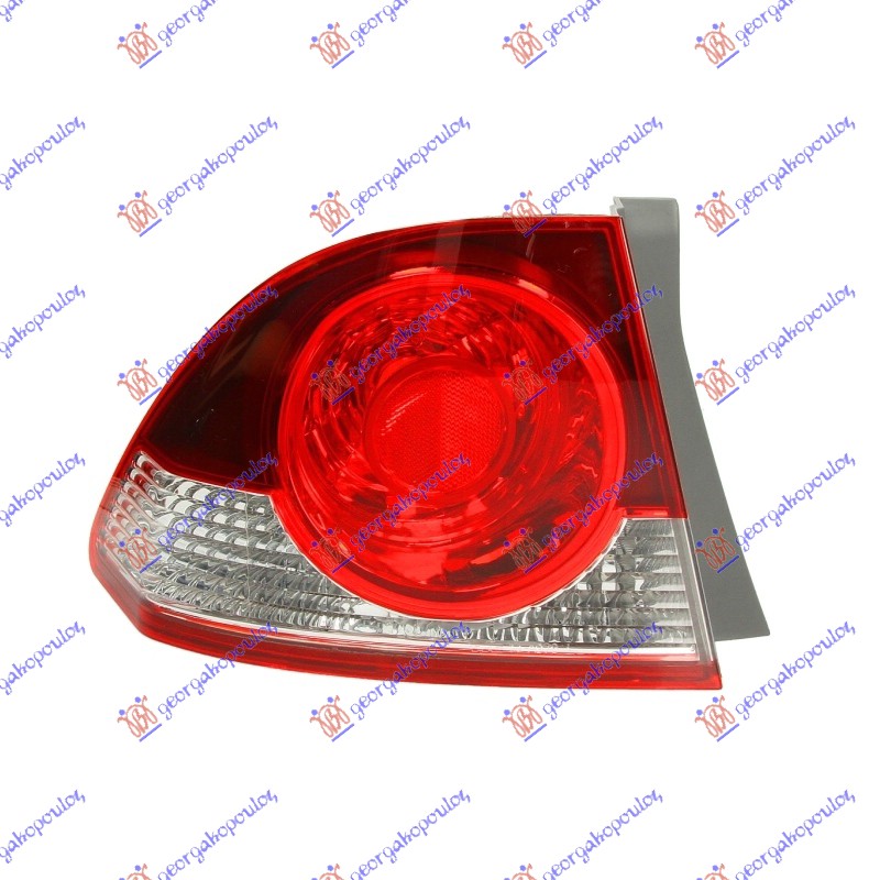 RR LAMP OUTER -2009 (DEPO)
