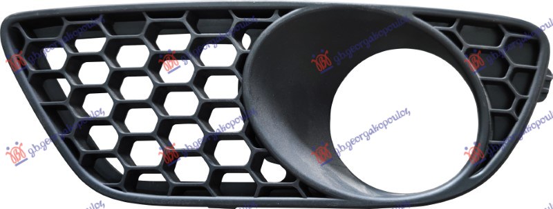 FRONT BUMPER GRILLE BLACK (W/ FOG LAMP HOLE) (R50) 2007-