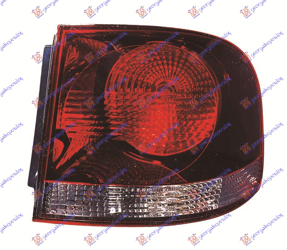 TAIL LAMP OUTER SMOKE 2007- (DEPO)