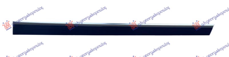 FRONT DOOR MOULDING BLACK POLISHED