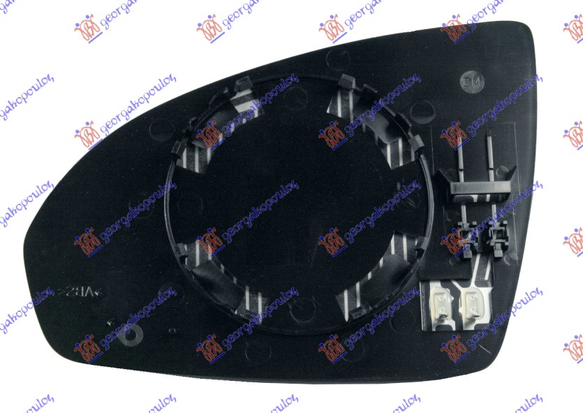 DOOR MIRROR GLASS HEATED (CONVEX GLASS)