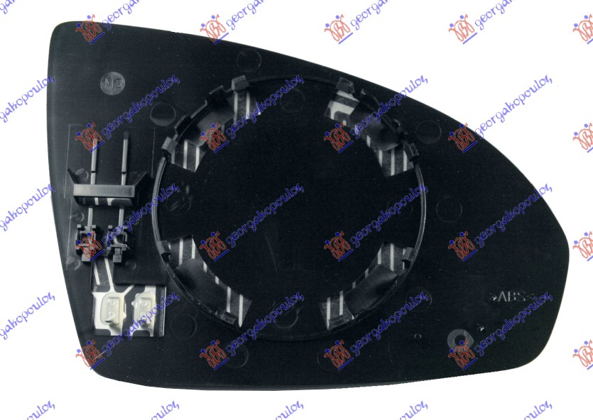 DOOR MIRROR GLASS HEATED (CONVEX GLASS)