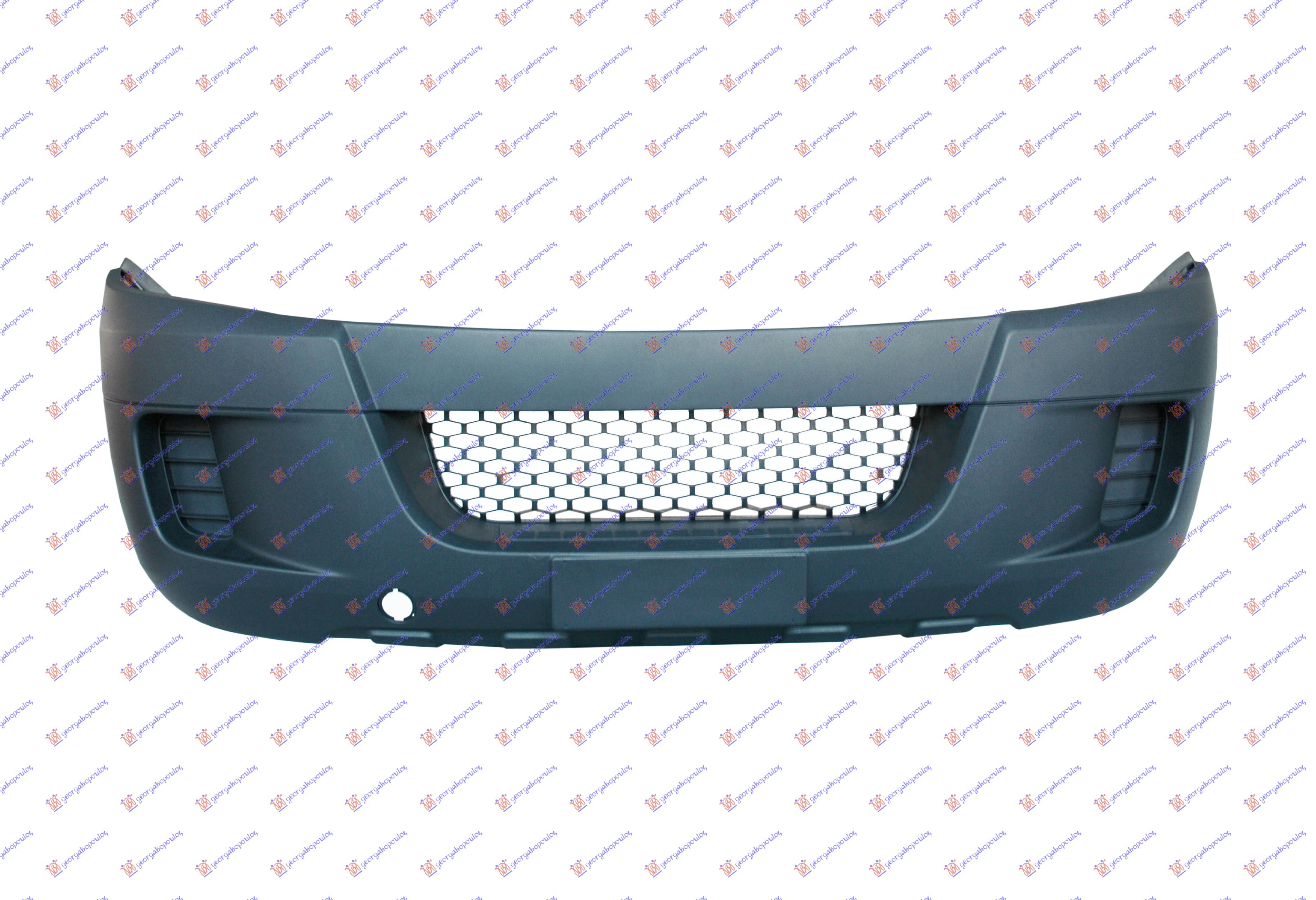FRONT BUMPER BLACK 2009-