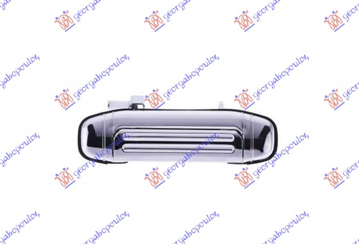 DOOR HANDLE OUTER REAR CHROME