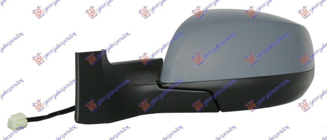 DOOR MIRROR ELECTRICAL HEATED PRIMED (A QUALITY) (CONVEX GLASS)