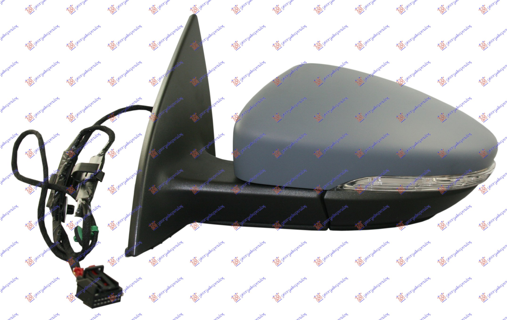 DOOR MIRROR EL.HEAT. PR.FOLD.09-(W/BLIN&F.L) (A QUALITY) (ASPHERICAL GLASS)