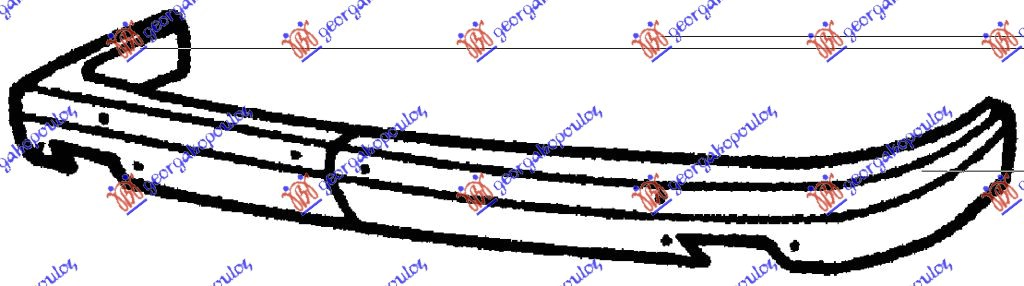 FRONT BUMPER PRIMED