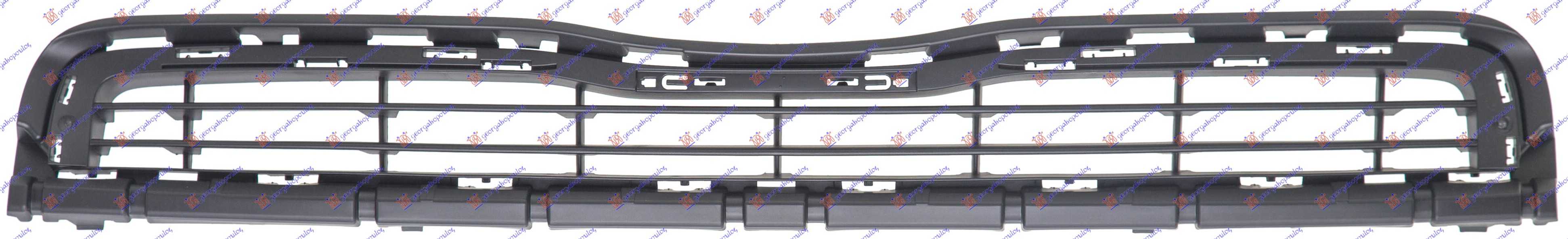 FRONT BUMPER GRILLE UPPER 2012-