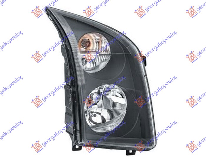 HEAD LAMP (H7) W/DRL (DEPO)