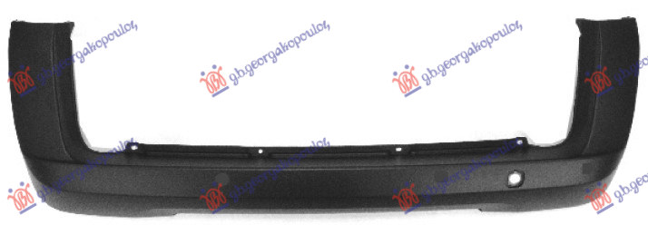 REAR BUMPER (SINGLE TAIL GATE) (NATURAL POWER) (A QUALITY)