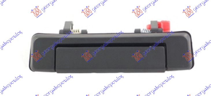 DOOR HANDLE OUTER BLACK