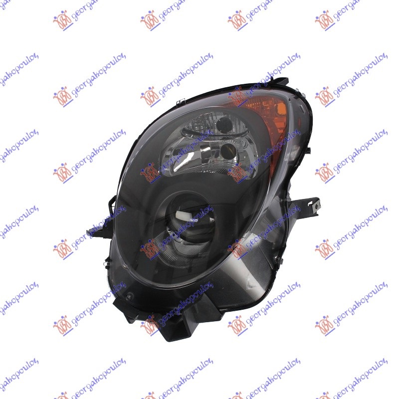 HEAD LAMP ELECTRICAL BLACK (TYC)