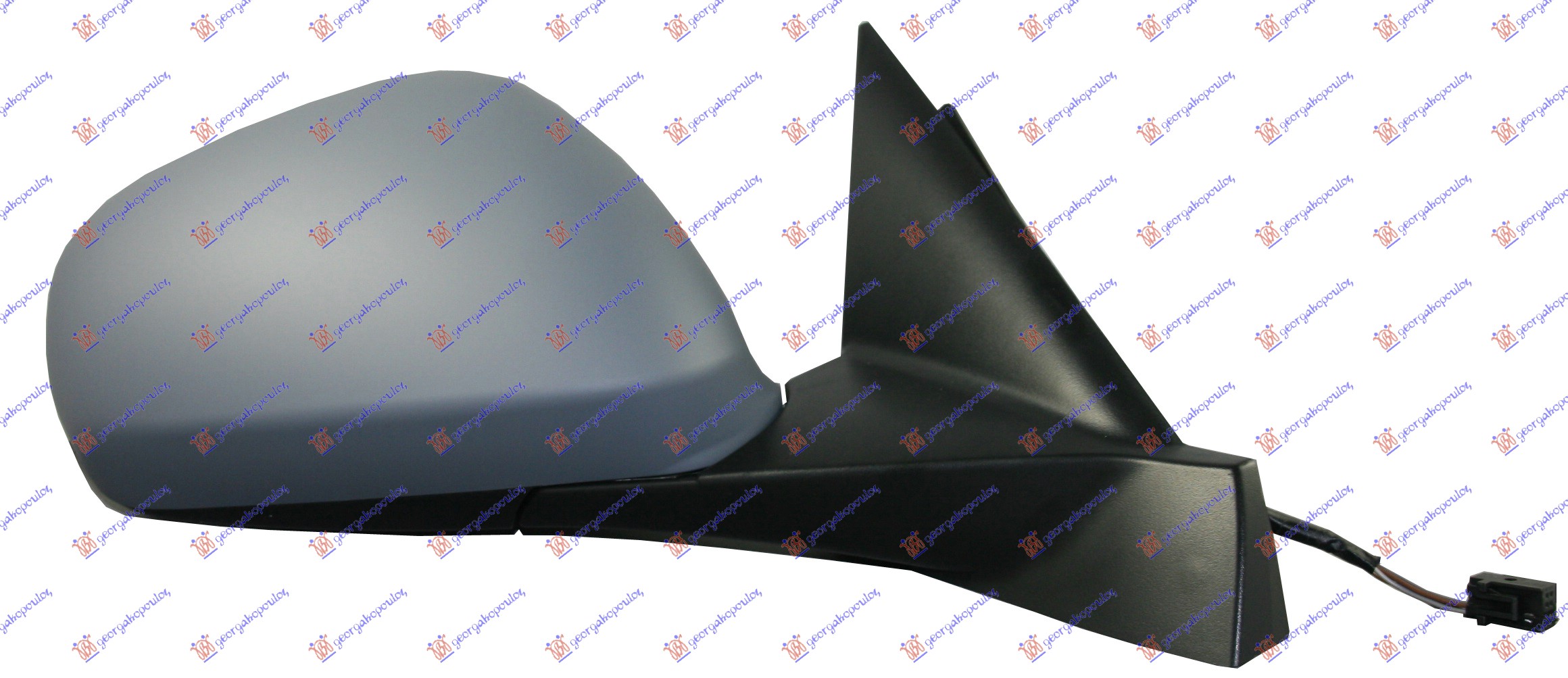 DOOR MIRROR ELECTRICAL HEATED PRIMED (W/SENSOR) (A QUALITY) (CONVEX GLASS)