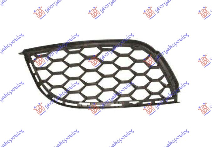 FRONT BUMPER GRILLE MIDDLE 2016- (ORIGINAL)