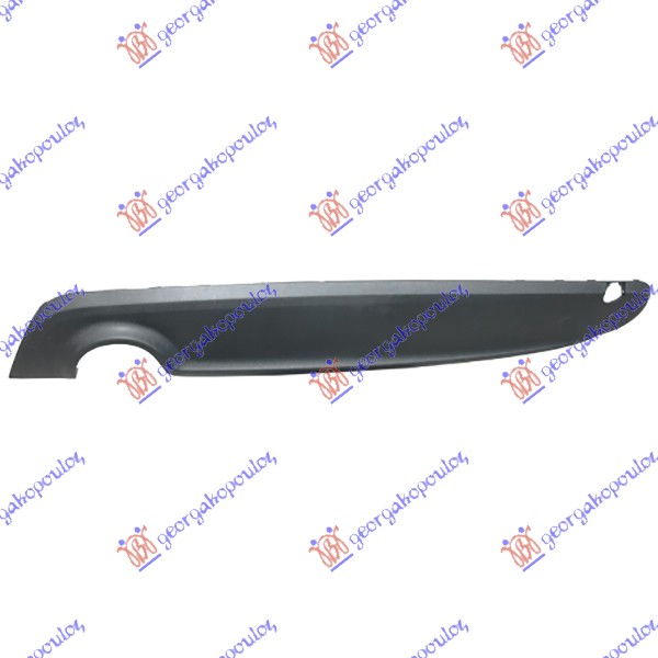 REAR BUMPER SPOILER (SINGLE EXHAUST)