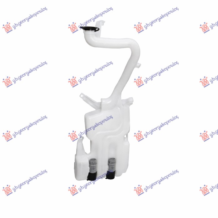 WIPER WASHER TANK (W/CAP & 2 MOTORS)