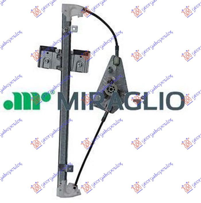 REAR WINDOW REGULATOR ELECTRICAL (W/O MOTOR) (A QUALITY)