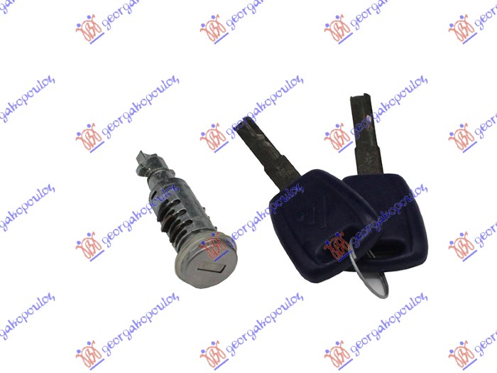 DOOR CYLINDER WITH 2 KEYS