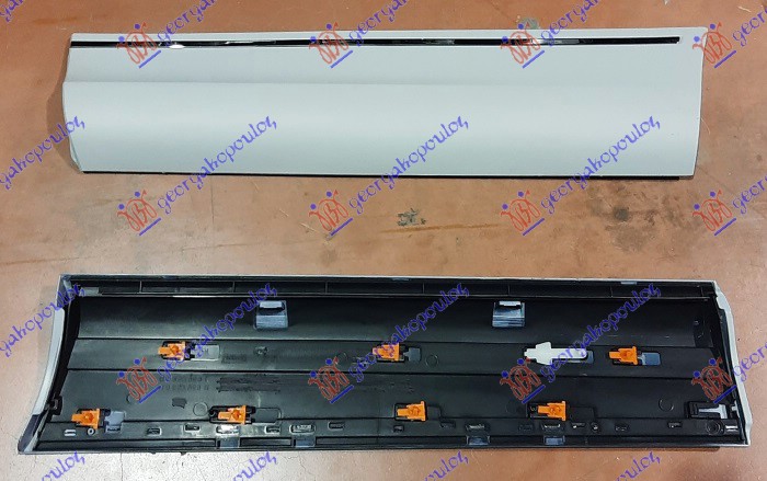 REAR DOOR MOULDING (WITH CHROME) RIM