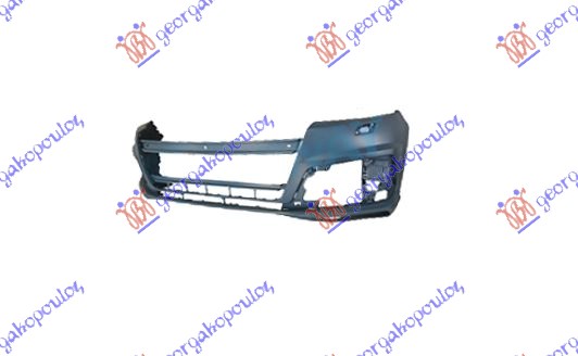 FRONT BUMPER PRIMED (S-LINE) (W/WASHER HOLES)