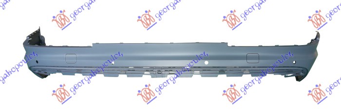REAR BUMPER LOWER PRIMED (S-LINE/SQ7) (W/6 PDC)