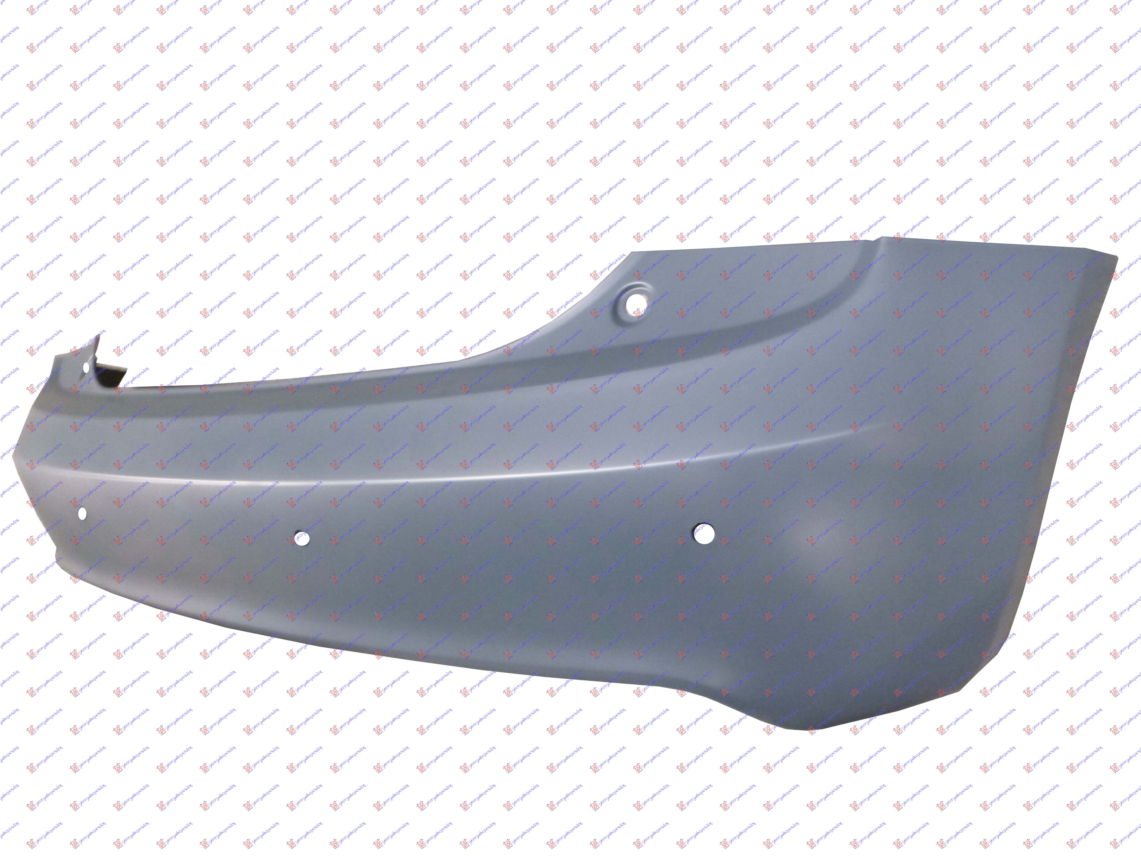 REAR BUMPER PRIMED (W/4 PDC)