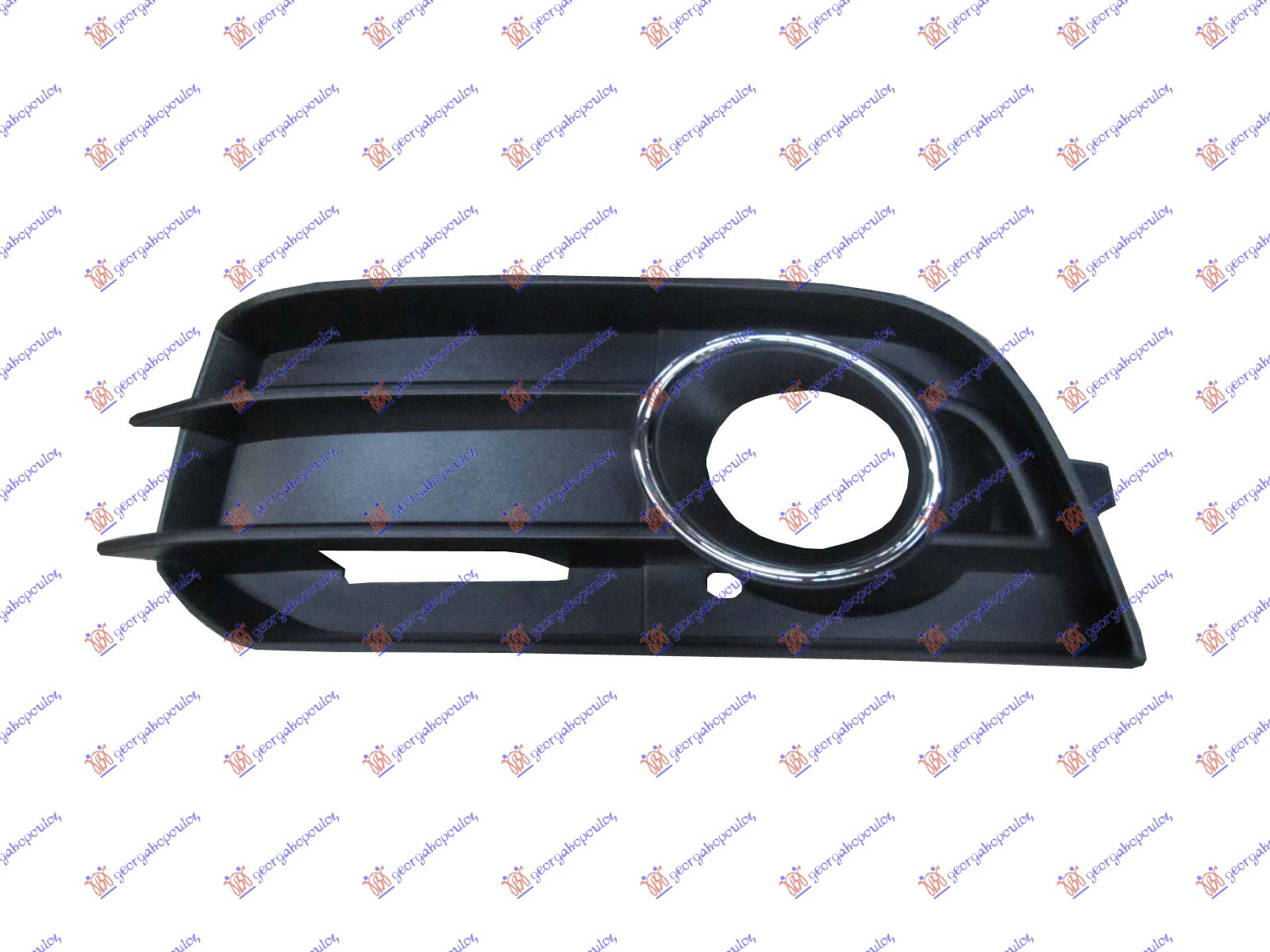 FRONT BUMPER GRILLE (W/ FOG LAMP HOLE) (W/ CHROME MOULDING)