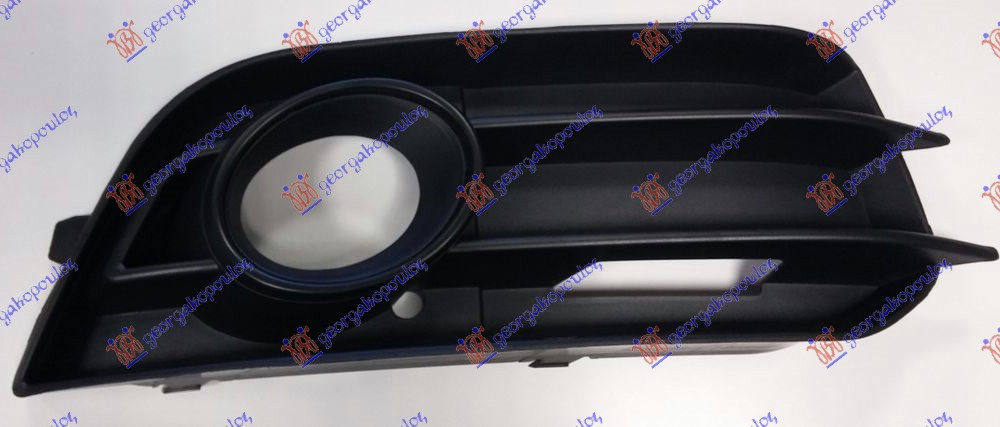 FRONT BUMPER GRILLE (W/ FOG LAMP HOLE) BLACK MOULDING