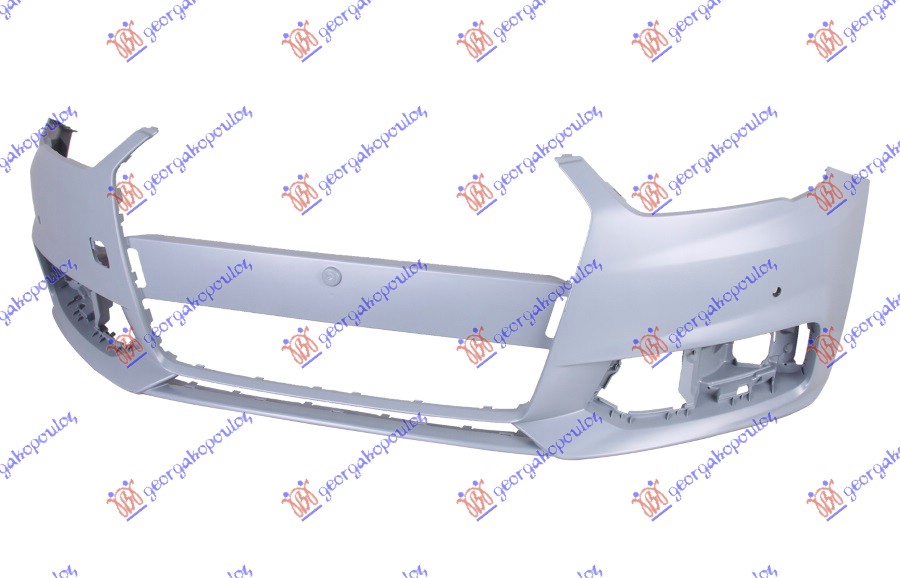 FRONT BUMPER PRIMED (W/2 PDC) (A QUALITY)