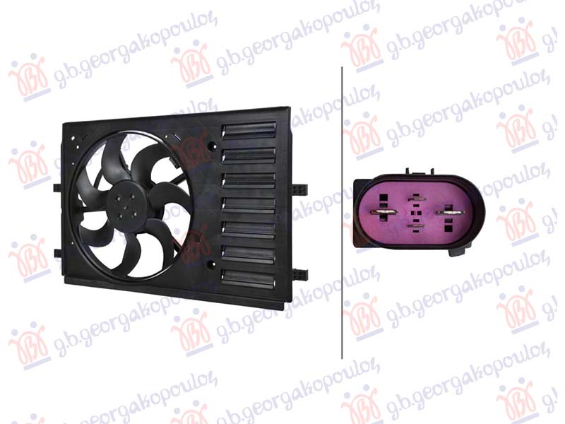 COOLING FAN (393mm) (4PIN)