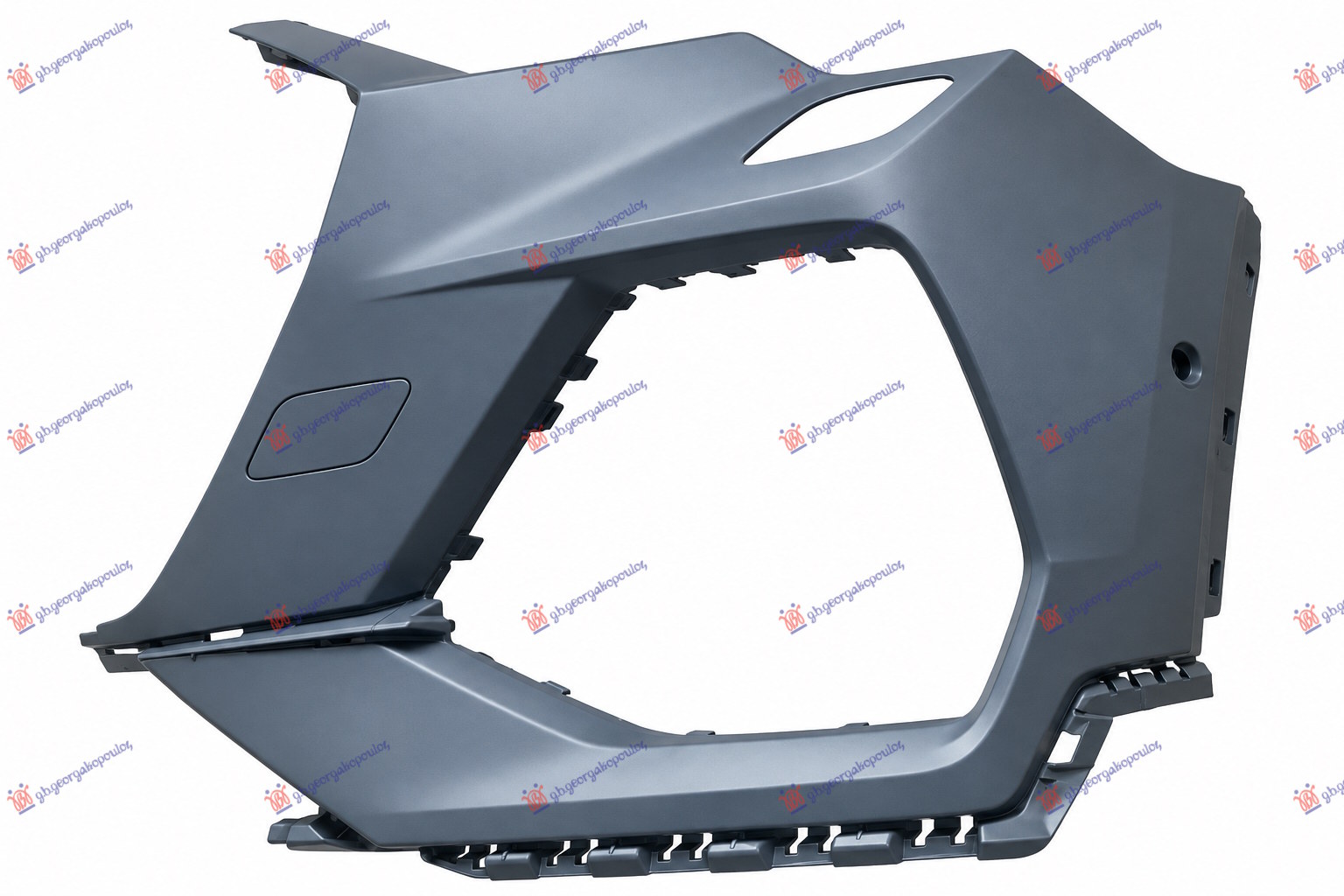 FRONT BUMPER SIDE PRIMED (S-LINE) (W/WASHER HOLE) (W/1 PDC HOLE)