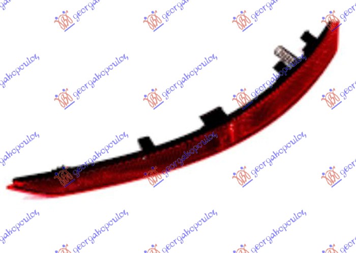 REAR BUMPER REFLECTOR (S-LINE)