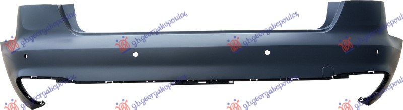 REAR BUMPER PRIMED (S-LINE) (W/6 PDC)