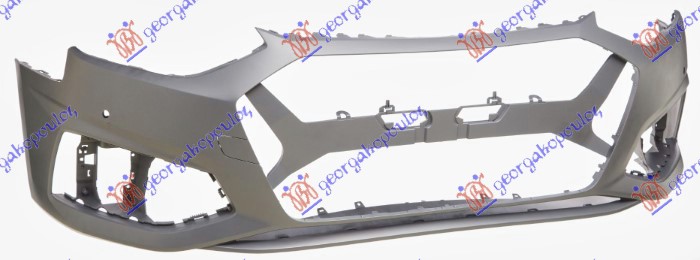 FRONT BUMPER PRIMED (W/2 PDC) (A QUALITY)