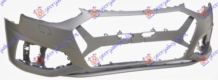 FRONT BUMPER PRIMED (W/WASHER HOLES) (A QUALITY)