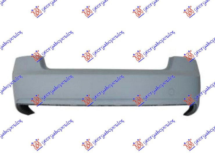REAR BUMPER PRIMED (COUPE & CABRIO)