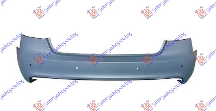 REAR BUMPER PRIMED (SPORTBACK) (W/4 PDC & CAMERA) (S-LINE/S5)