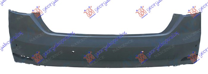 REAR BUMPER PRIMED (S-LINE) (W/6 PDC)
