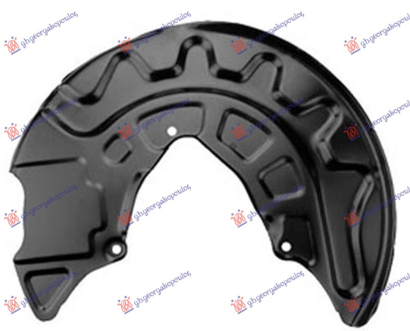 SPLASH PANEL BRAKE DISC FRONT (DISC DIAMETER 340MM) (TRW)