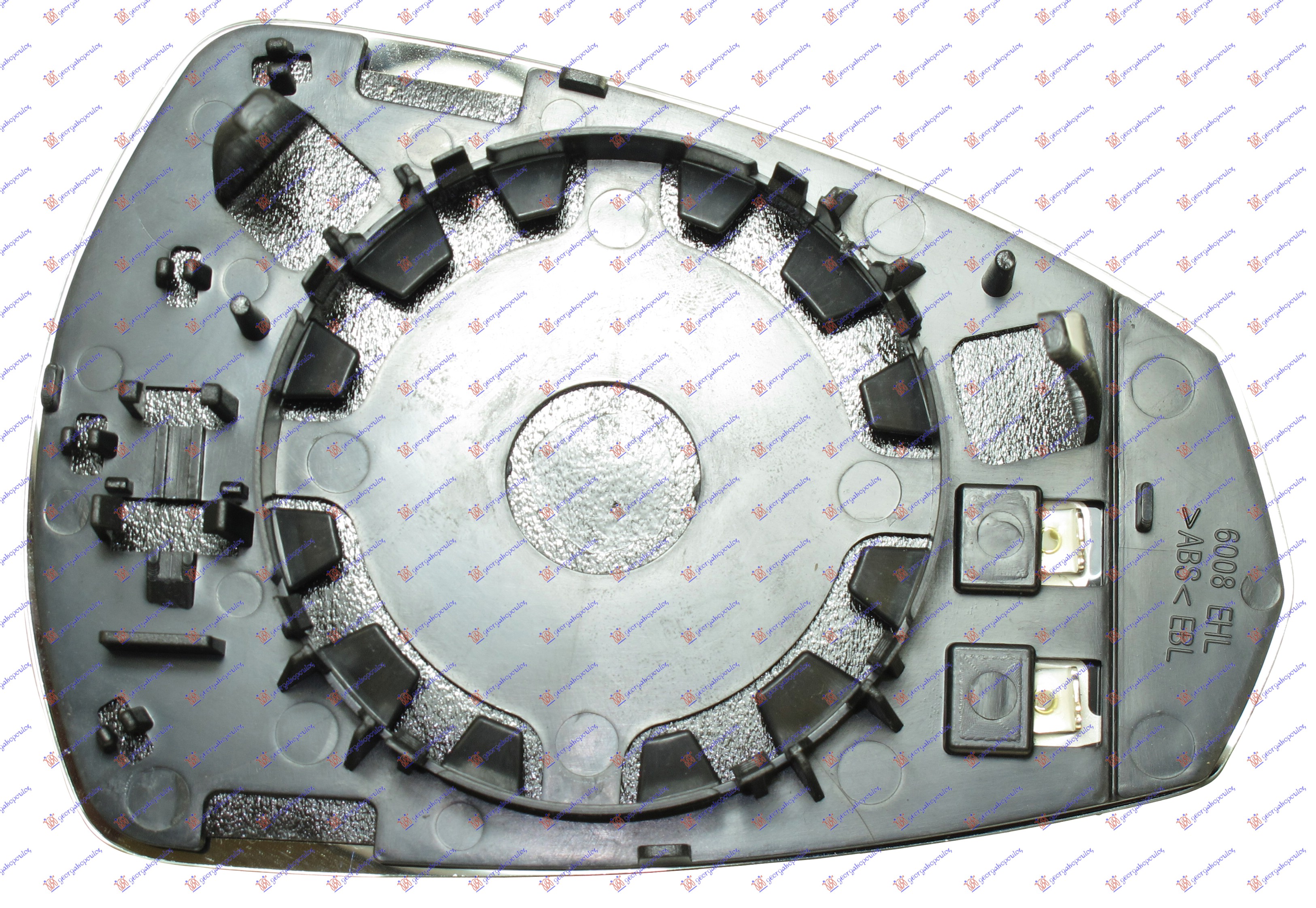 DOOR MIRROR GLASS HEATED (ASPHERICAL GLASS)