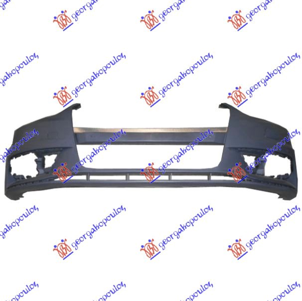 FRONT BUMPER PRIMED (W/2 PDC & WASHER HOLES)